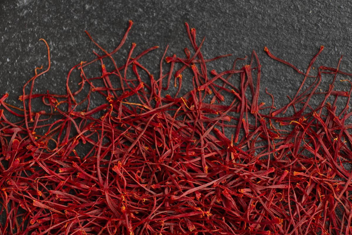 Saffron background